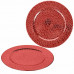 SOTTOPIATTO NAT.CRACKLE ROSSO DIA.CM.30 (24pz)